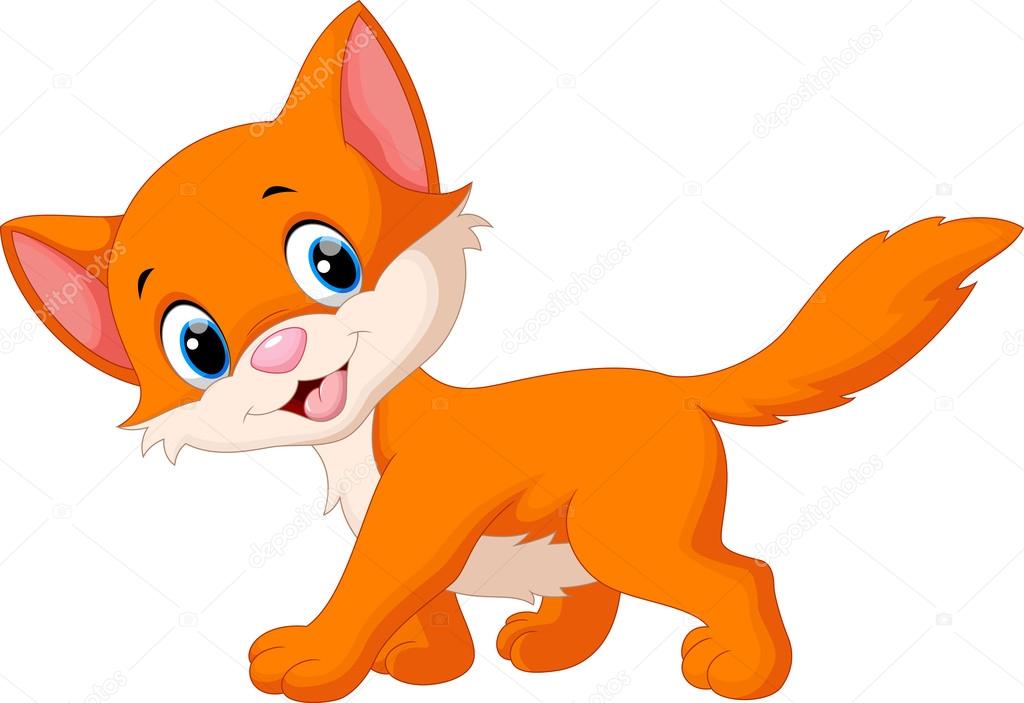 Cute cat cartoon Stock Vector irwanjos2 97412986 Cute cat cartoon Stock Vector irwanjos2 97412986