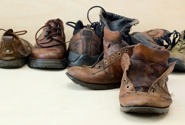 Un viejo calzado usado . —  Fotos de Stock