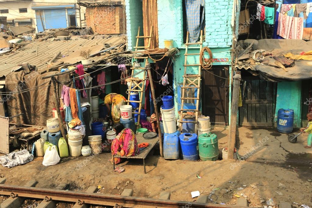 Resultado de imagen de slums en la india