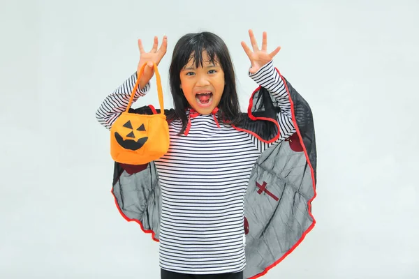 Halloween Liburan Dan Konsep Masa Kecil Anak Anak Kecil Dari — Stok Foto