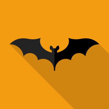 Cadılar Bayramınız Kutlu Olsun. Düz tasarım.