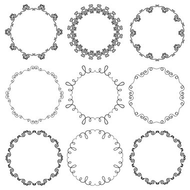 El topluluğu süs daire kare çizilmiş