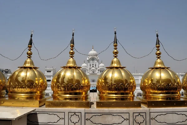 Sikhów. Święty złota świątynia w Amritsar, Pendżab, Indie — Zdjęcie stockowe