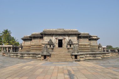 Chennakeshava Hindu Temple in Belur, India clipart