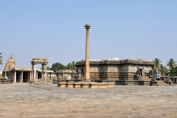 Templo Hindu Chennakeshava em Belur, Índia — Fotografia de Stock