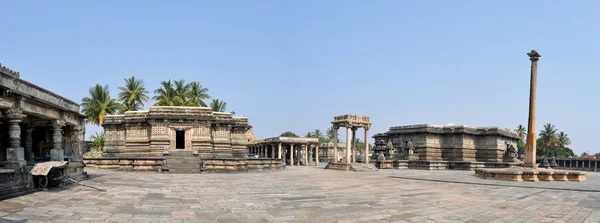 贝卢尔，印度 Chennakeshava 印度教寺庙 — 图库照片