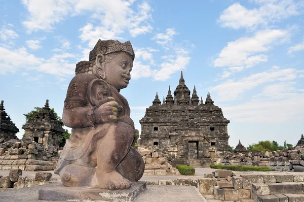 Plaosan buddhistiska tempel i Yogyakarta, Indonesien — Stockfoto