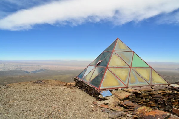 Meteorologická stanice na Chacaltaya poblíž La Paz, Bolívie — Stock fotografie