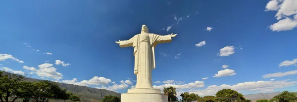 La plus grande statue de Jésus dans le monde, Cochabamba Bolivie — Photo