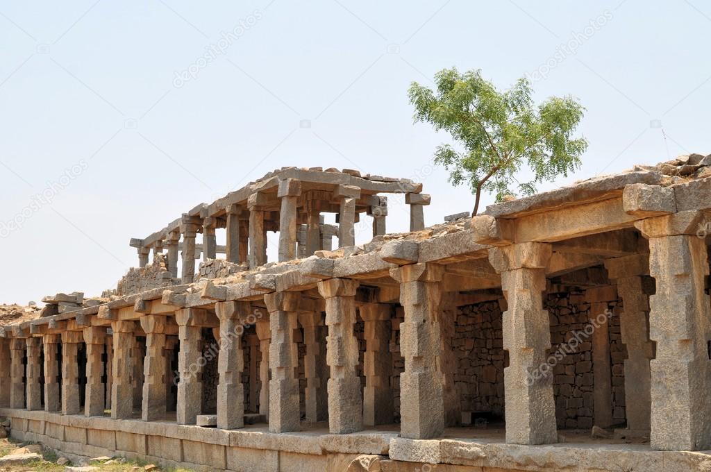 Ruins of Ancient Hindu civilization, Hampi, India