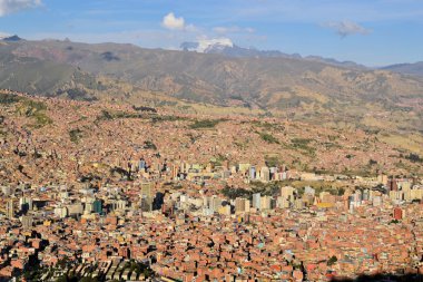 La Paz capitol Bolivya Andes,