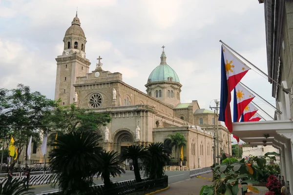 Manila Cathedral in Intramuros, Philippines — Stock Photo, Image