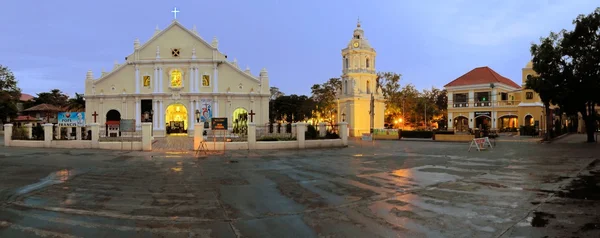 Τα αποικιακή Vigan καθεδρικός ναός στην Vigan, Φιλιππίνες — Φωτογραφία Αρχείου