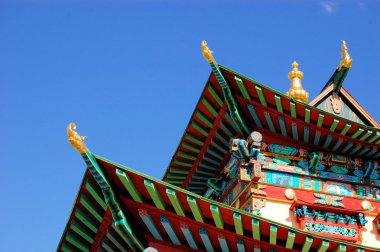 Budist tapınağı Datsan, Ivolginsk, Rusya Federasyonu