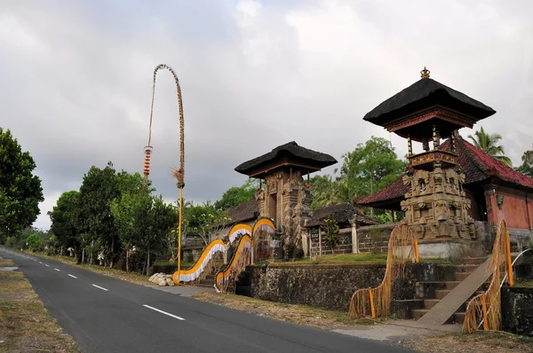 Hindu temple at Ubud, Bali, Indonesia — Stock Photo, Image