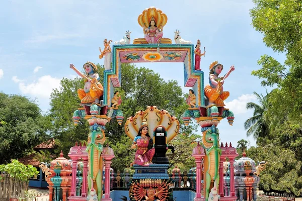 Hindu-Schrein am Inseltempel, sri lanka — Stockfoto