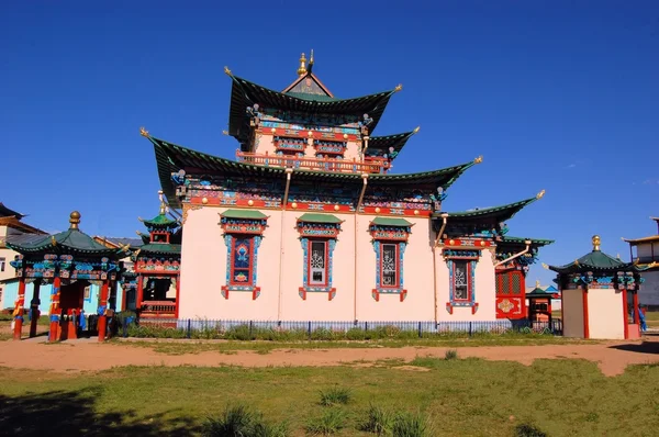 Buddhistischer Tempel Datsan, ivolginsk, Russland — Stockfoto