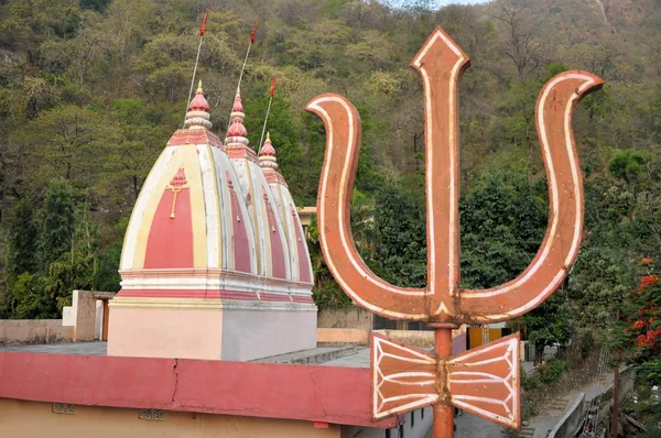 Tera Manzil Shiva Ναού στην Rishikesh, Ινδία — Φωτογραφία Αρχείου