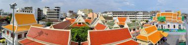 WAT Traimit Tapınağı mahallesinde, Bangkok, Tayland