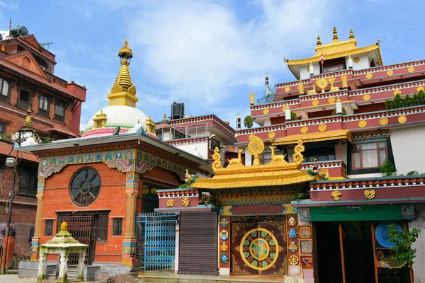 Boudhanath Buddhist temple, Kathmandu, Nepal — Stock Photo, Image