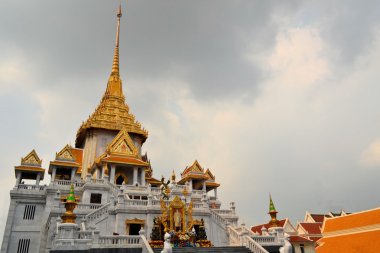 WAT Traimit Tapınağı mahallesinde, Bangkok, Tayland