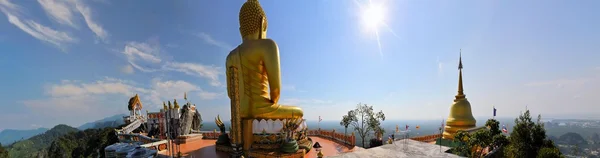 View from Buddhist Tiger cave temple, Krabi, Thailand — Stock Photo, Image