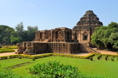 Hindu tapınağı güneşin Konark, Hindistan