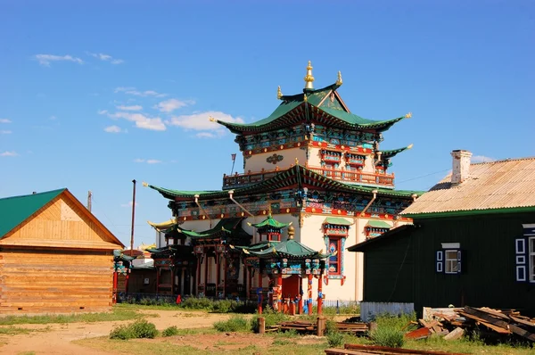 Buddhistischer Tempel Datsan, ivolginsk, Russland — Stockfoto