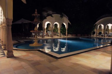 Havuzu Alsisar Haveli palace Hotel'in, Jaipur, Hindistan