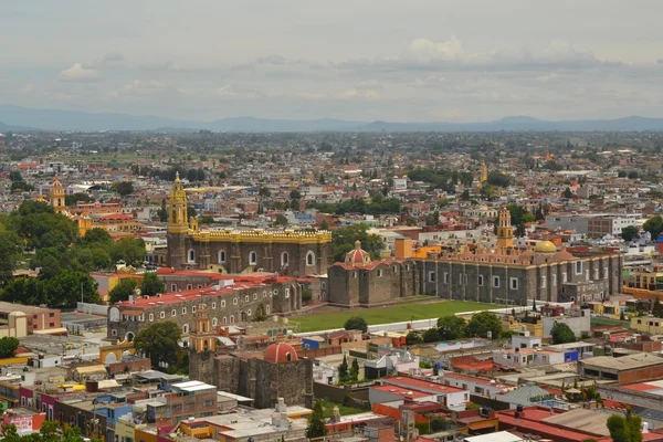 Kloster von San Gabriel Kirche, Cholula, Mexiko — Stockfoto