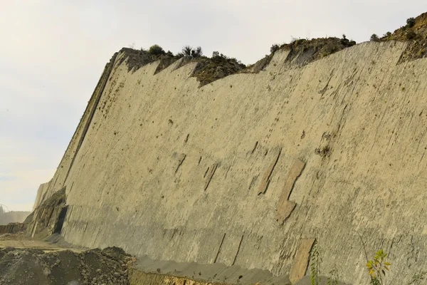 Pegada de dinossauros fossilizados na Bolívia — Fotografia de Stock