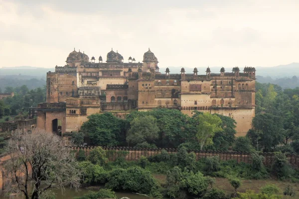 Jahangir mahal maharaja palast, orchha, indien — Stockfoto