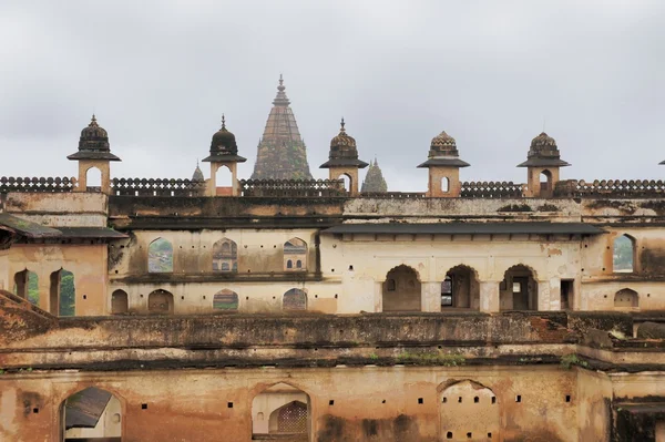 Μαχάλ Γιαχανγκίρ Μαχαραγιάς παλάτι, Orchha, Ινδία — Φωτογραφία Αρχείου