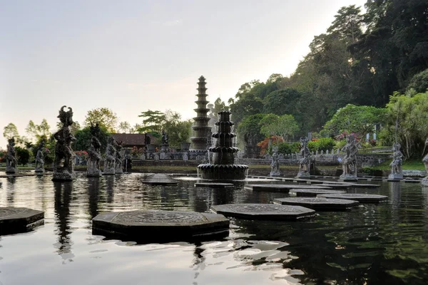 Vodní palác Tirta Gangga, Bali, Indonésie — Stock fotografie