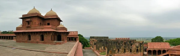 Verlaten oude stad Fatehpur Sikri in de buurt van Agra, India — Stockfoto