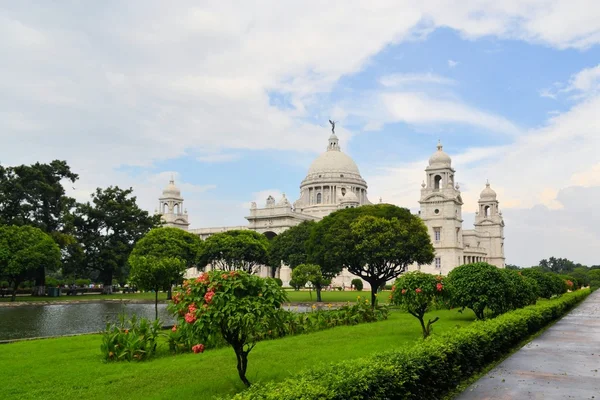 Victoria Memorial en Calcuta India — Foto de Stock