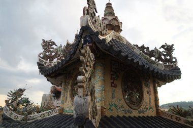 Linh Phuoc Budist pagoda, Da Lat, Lam Dong Eyaleti, Vietnam
