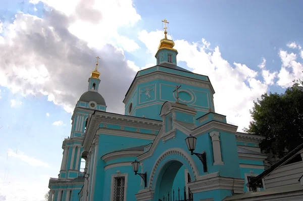 Kristna ortodoxa kyrkan, Moskva, Ryssland — Stockfoto