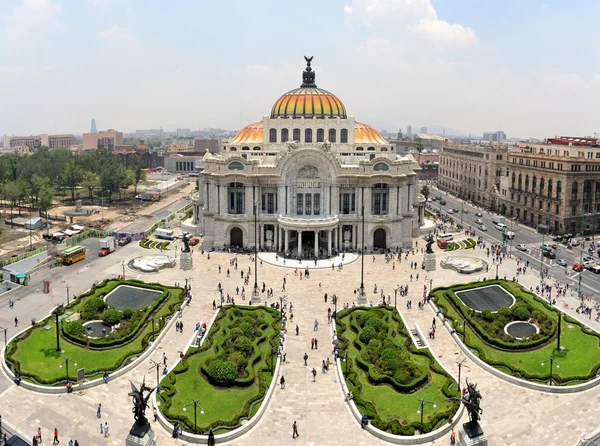 Palác muzeum výtvarných umění v Mexico City, Mexiko. Royalty Free Stock Fotografie