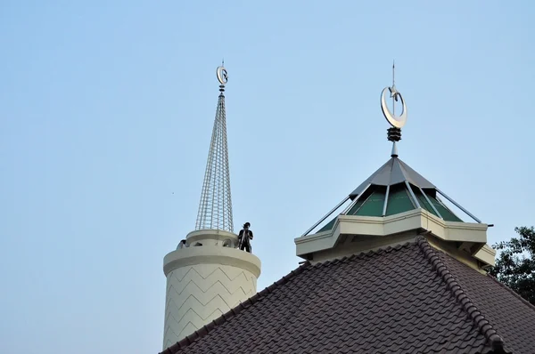 Знімальна на мечеть вежі, Джок'якарта місто фестиваль парад — стокове фото