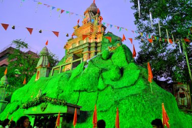 Hindu Tanrıça Durga, Kalküta için adanmış pandal, geçici Tapınağı