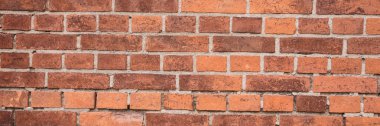 Eski kırmızı tuğla duvar dokusu