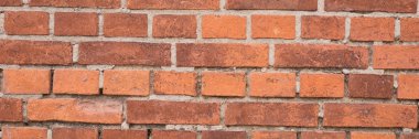 Eski kırmızı tuğla duvar dokusu