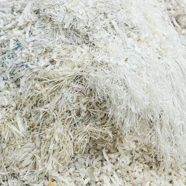 Closeup of shredded paper documents — Stock Photo, Image