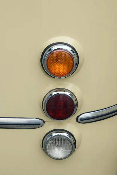 Headlight of old bus — Stock Photo, Image