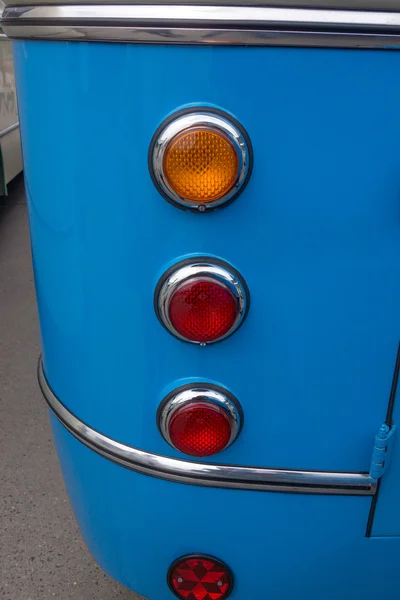 Fari del vecchio autobus — Foto Stock