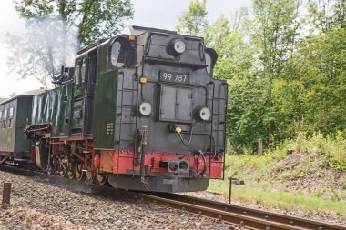 Demiryolu tren tarihi Alman siyah Buhar güç