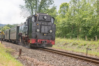 Demiryolu tren tarihi Alman siyah Buhar güç