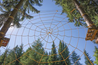 Tırmanma park, macera Bahçesi