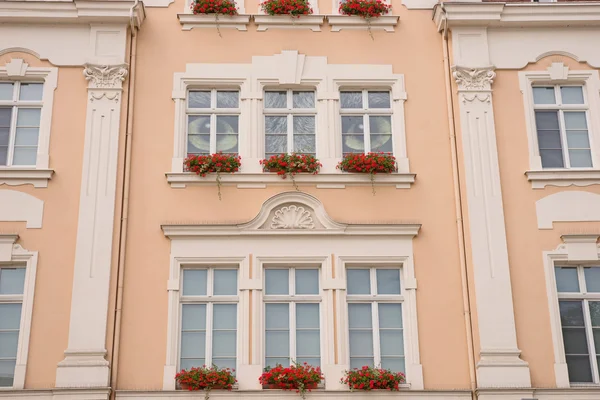 Zabytkowy dom mieszkalny w Goerlitz, Niemcy — Zdjęcie stockowe